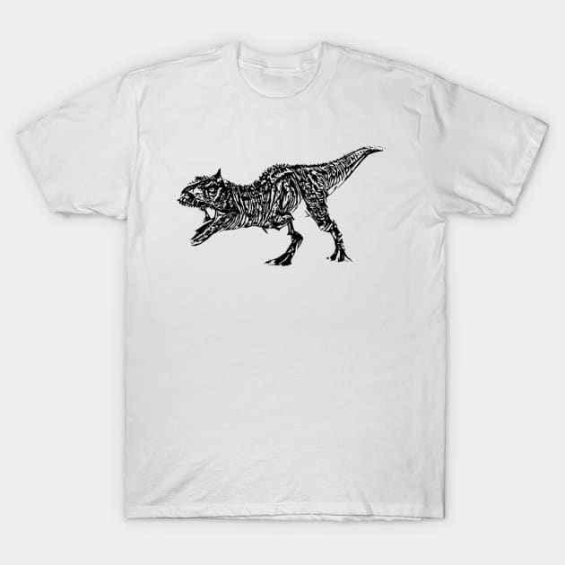 Carnotaurus T-Shirt by Nimmersatt